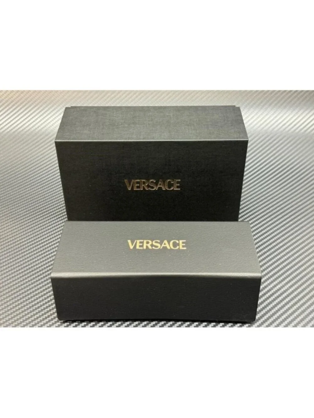 New Versace Men Transparent Sunglasses 55-18-140